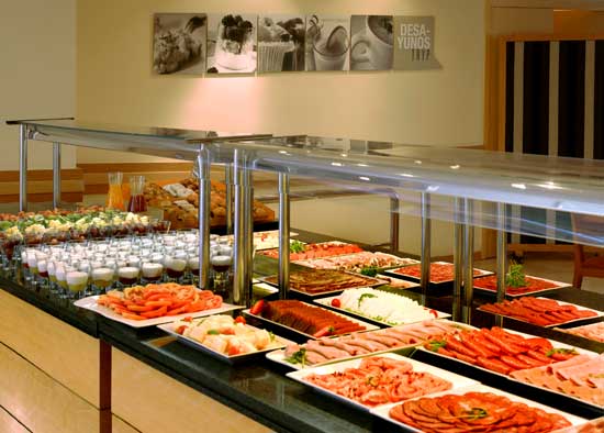 Buffet del Hotel Tryp Apolo